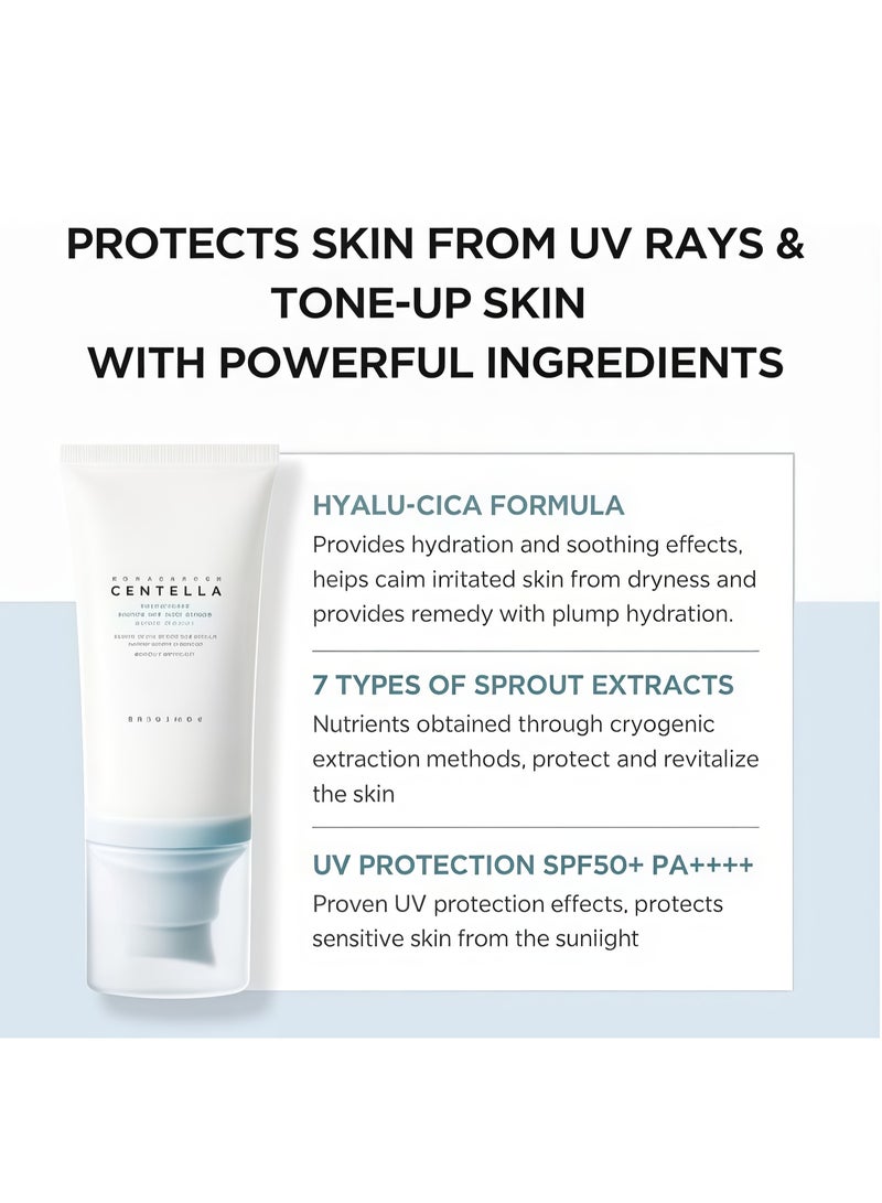 بيوتي بار SKIN1004 مدغشقر Centella Hyalu Cica ماء صالح مصل الشمس SPF 50+ - Image 4